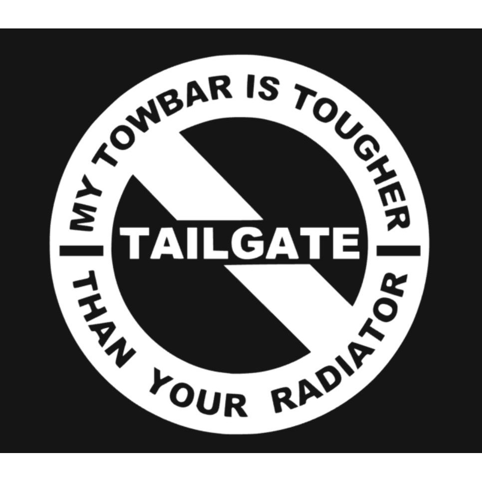 CAR DECAL: My Towbar is Tougher than your Radiator [ C.O.D] | Shopee ...