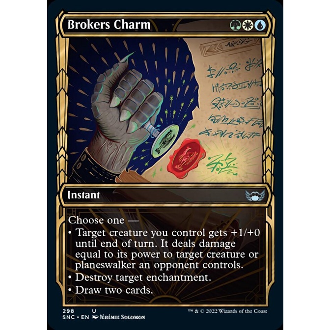 Brokers Charm MTG Magic the Gathering Multicolor
