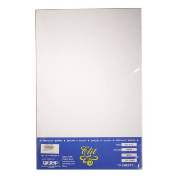 Vellum Paper Board 220gsm SHORT Shopee Philippines