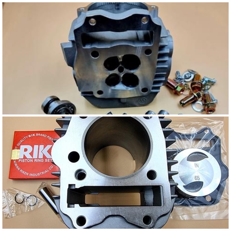 Z5 CNC Cylinder Head 4 VALVES 4V wave125 XRM125 Dash110 Rs125 21/24 19/22 24/27 22/25 carb/Fi