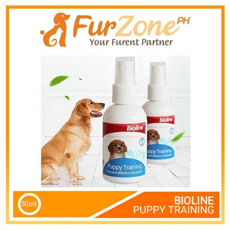 BIOLINE PUPPY POTTY TRAINING SPRAY 50ML Shopee Philippines