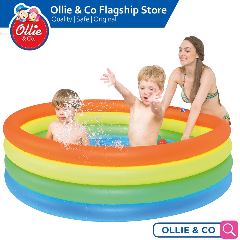 Jilong Neon Fashion Kids Swimming Pool 59 x 16 inches 1 to 3 Person ...