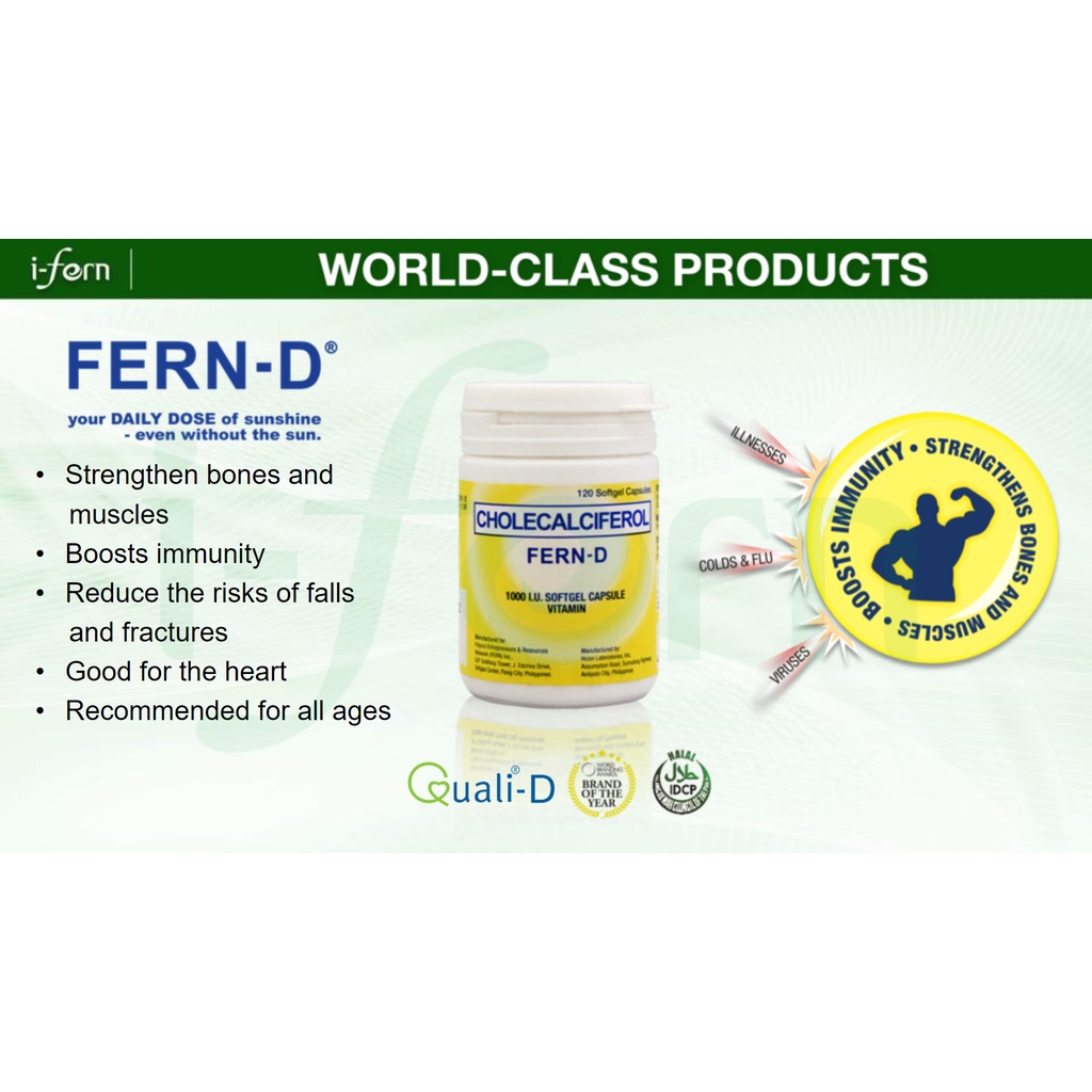 Fern D (Vitamin D by I Fern) | Shopee Philippines