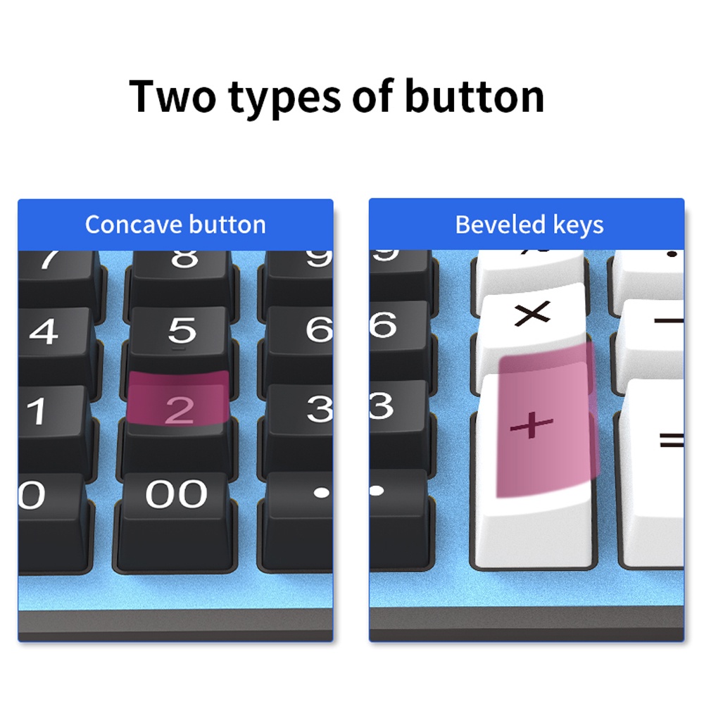 EATES DC-837 Classical Style 12 Digits Dual Power Electronic Calculator