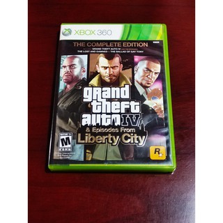 dentista Fuera de servicio Variante Grand Theft Auto IV / GTA IV and Episodes from Liberty City: The Complete  Edition - xbox 360 | Shopee Philippines
