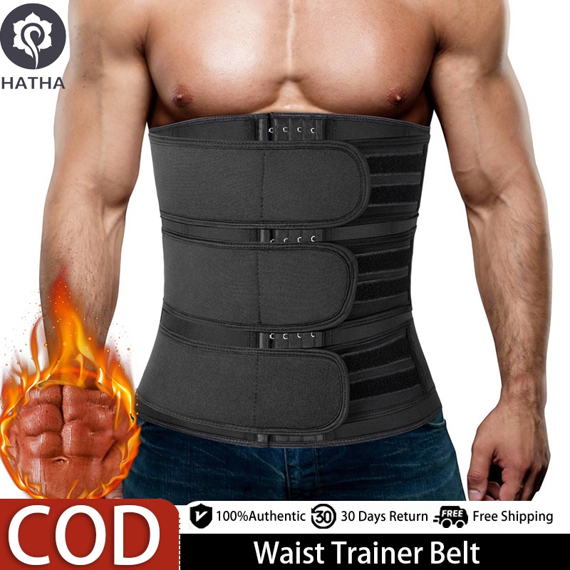 SHAPERIN Men's Waist Trainer Body Shaper Girdle - Tummy Slimmer & Belly Fat Burner Belt