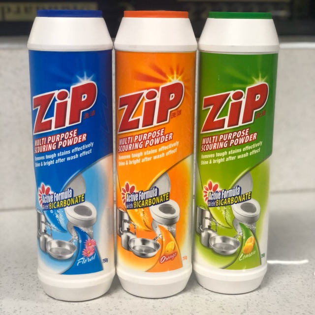 Zip Multi Purpose Scouring Powder 750 Grams Shopee Philippines