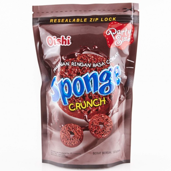 Oishi CHOCOLATE SPONGE | 100gr PARTY SIZE | Shopee Philippines