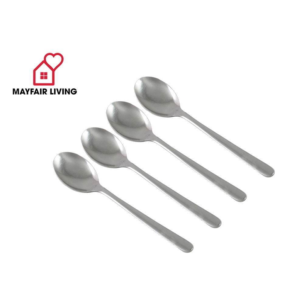 IKEA Stainless Steel Teaspoon, 4pcs Shopee Philippines