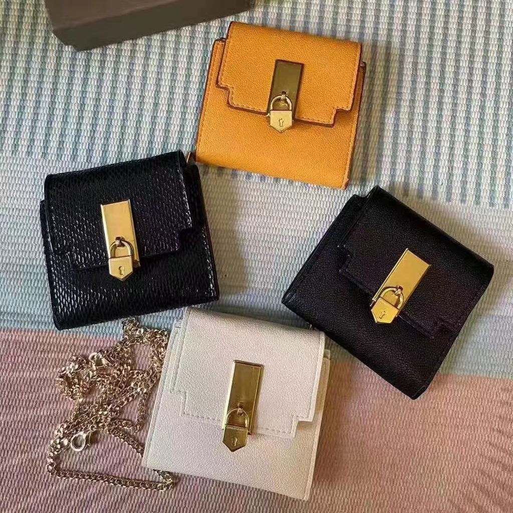 Cnk22 women's chain wallet chain messenger card bag 10770508 Shopee