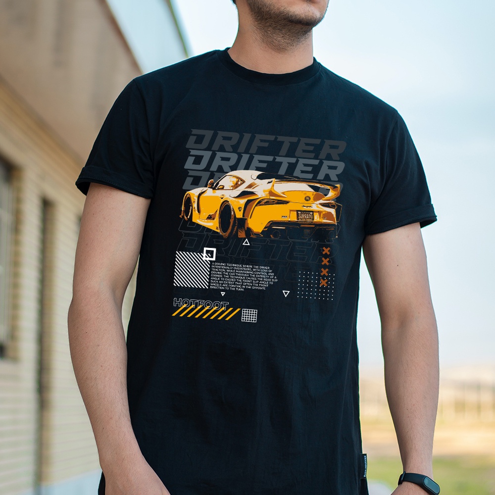 Drifter Car Streetwear Printed Shirt comfortable wear TIKTOK Customized Shirt Unisex Race car Shopee Philippines