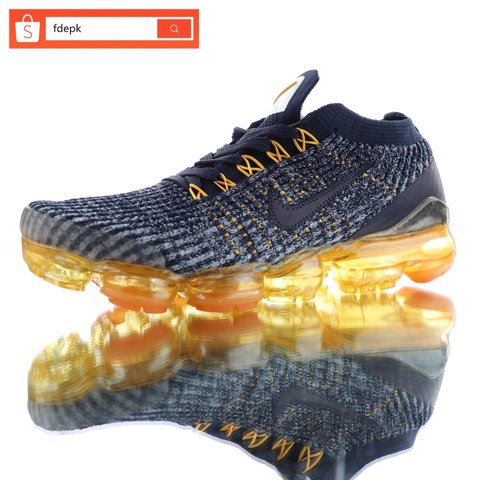 Blue and yellow outlet vapormax