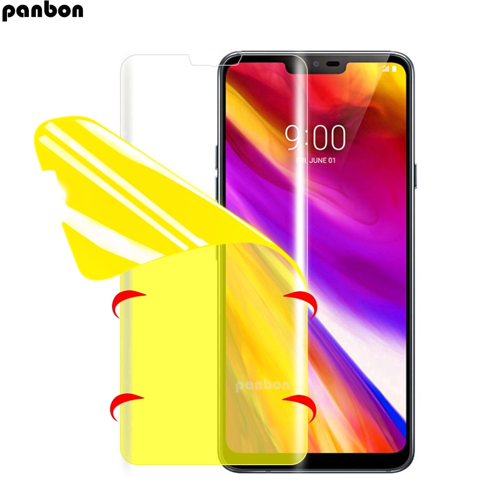 LG G5 G6 G7 G8 film Hydrogel Soft clear Screen Protector