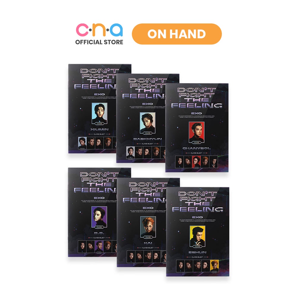 EXO Special Album - DON'T FIGHT THE FEELING (Expansion Version