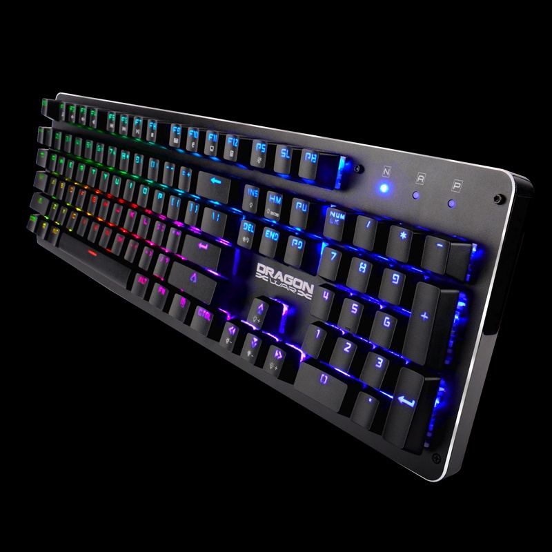 DRAGONWAR TRICERATOPS FULL RGB WIRED MECHANICAL KEYBOARD ( BLUE ...