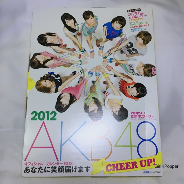 AKB48オフィシャルカレンダーBOX2012 - アート