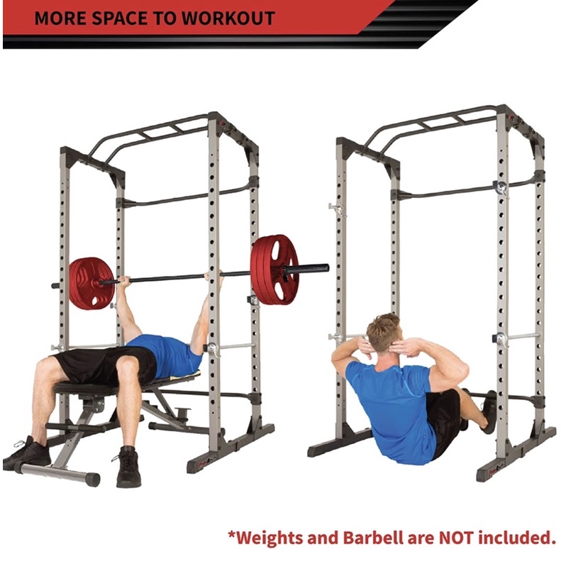 Fitness reality 810xlt super max power cage with 800 lbs capacity super max 1000 bench set hotsell