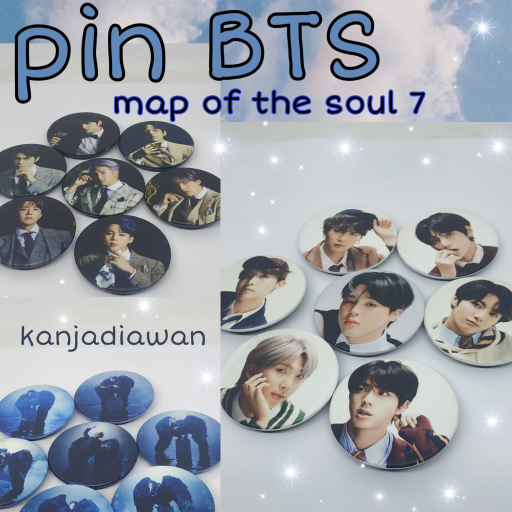 Pin BTS MAP OF THE SOUL 7 ALBUM NEW BTS | Shopee Philippines