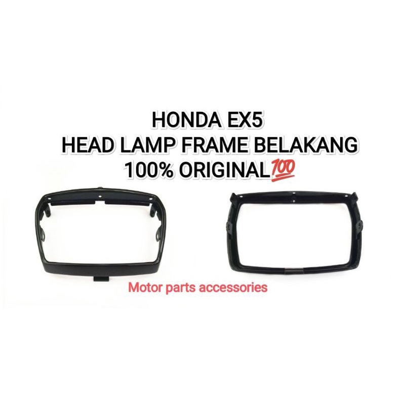 EX5 HEAD LAMP FRAME BESI BELAKANG HONDA EX5 HP /EX5DREAM | Shopee ...