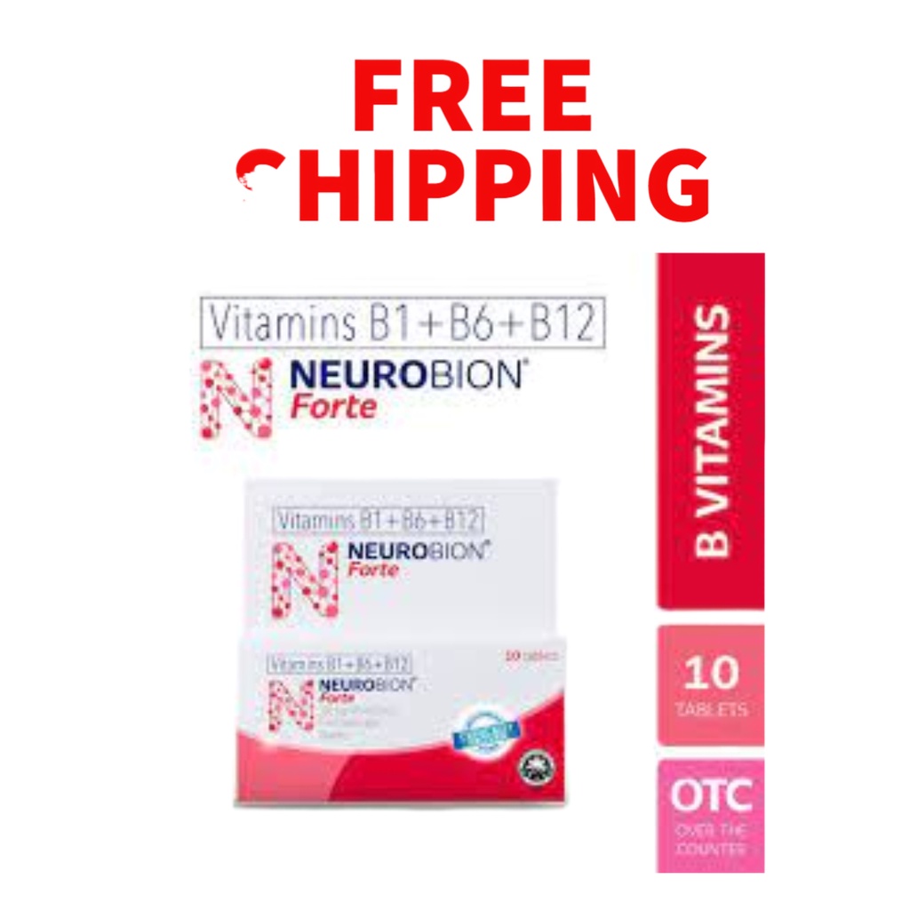 Neurobion Vitamin B Complex Tablets X 10 Tablets Pack Shopee Philippines