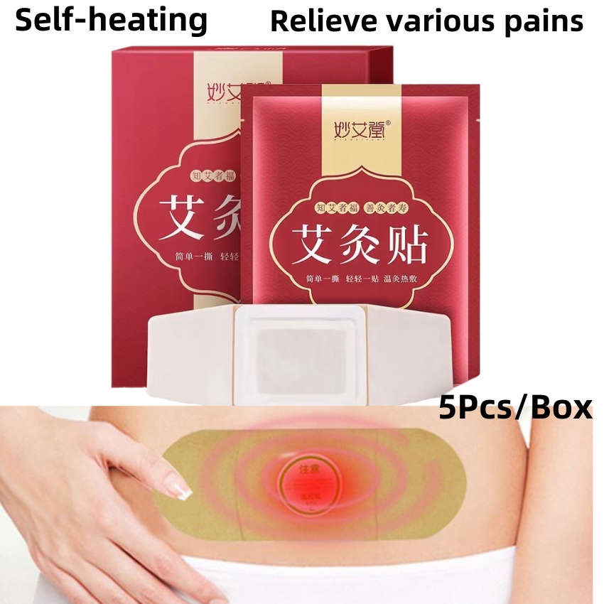 Patch Anti-Douleur Chauffant Moxibustion - Lot De 10 PCS - Soulagement Naturel