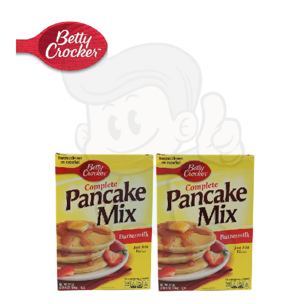 Betty Crocker Complete Pancake Mix Buttermilk (2 X 1.04 Kg) | Shopee ...