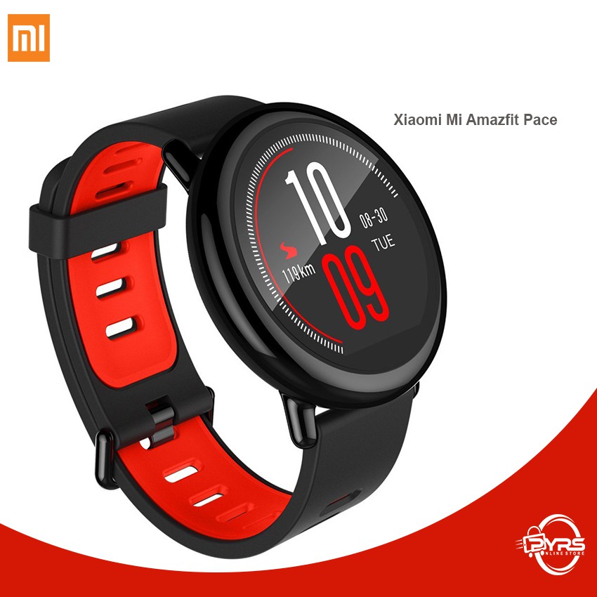 Xiaomi Huami Amazfit Pace Running Smartwatch Black Shopee