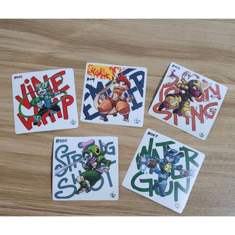 Pokemon Stickers | Journal Stickers | Laptop Stickers | Chibi | Anime ...