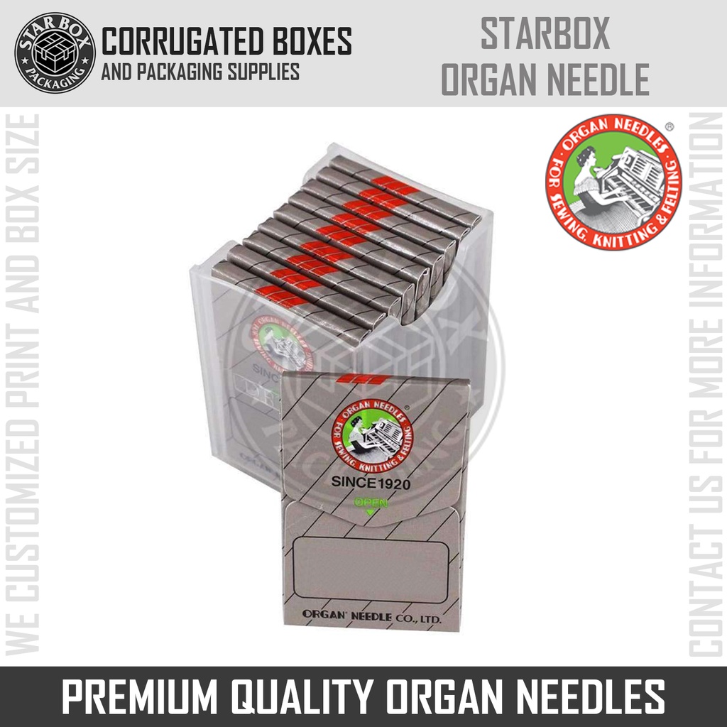 Starbox ORGAN NEEDLES DB DC DP & UY (Set of 10 Needles) Shopee Philippines