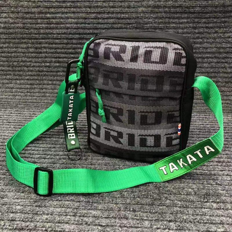 Bride Takata Black Green Strap Sling Bag Racing Red Strap Crossbody Sling Bag Shopee Philippines