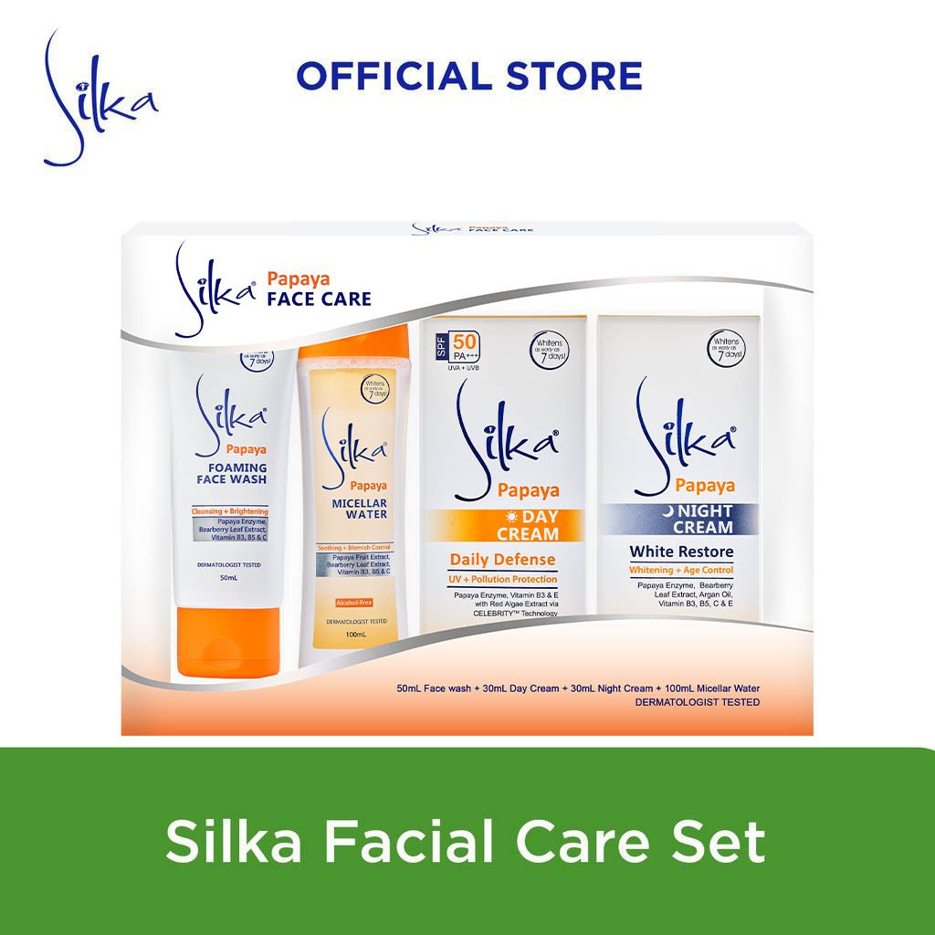 Silka Facial Care Set Box Shopee Philippines