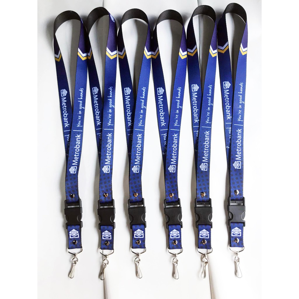 Metrobank Lanyard ID Sling ID Lace Lanyards | Shopee Philippines