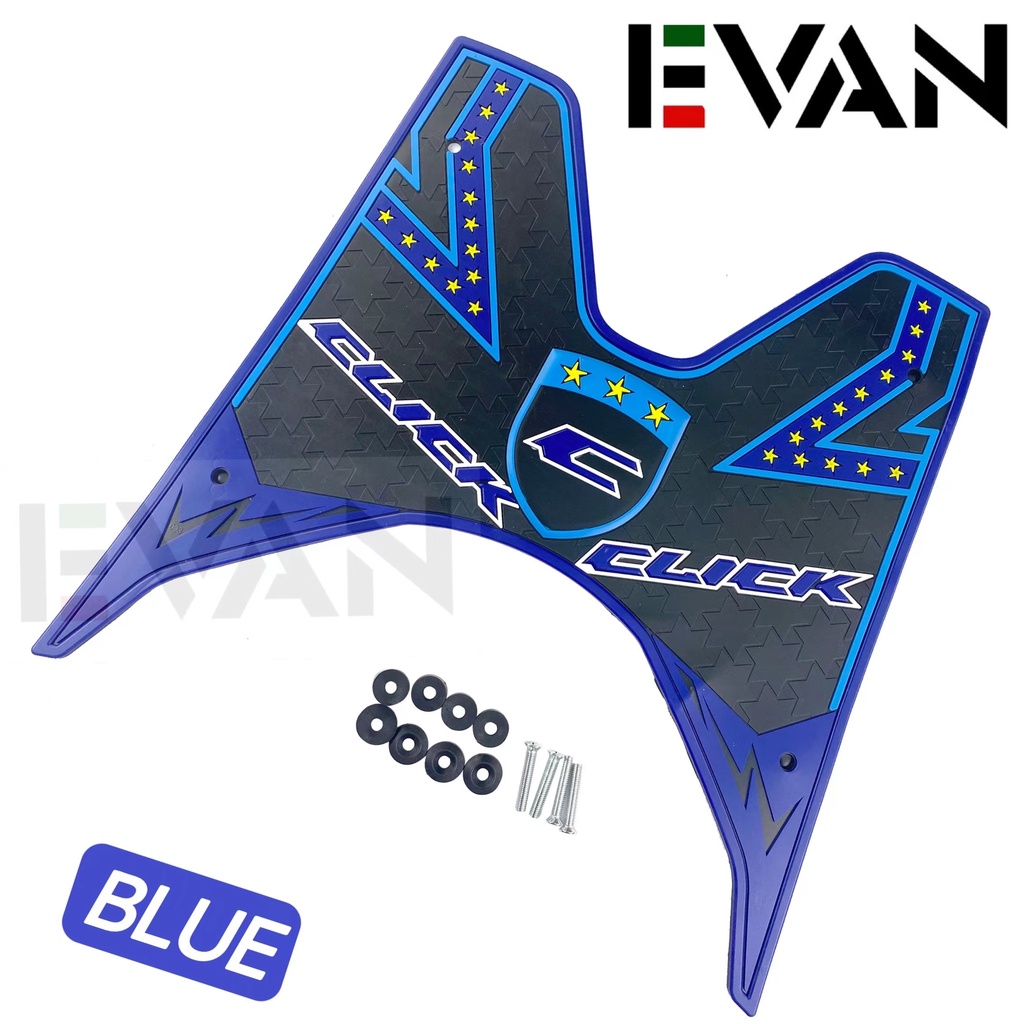EVAN.SHOP Rubber Matting for Honda Click 125i/150i v1,v2 Made in ...