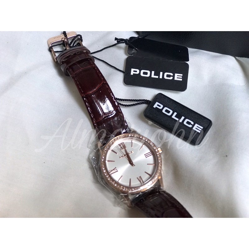 Police watches women's top rose gold