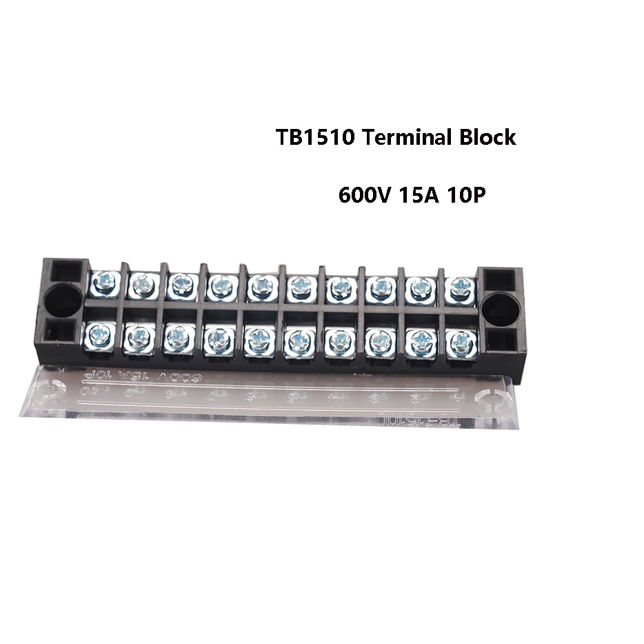 TB Series M3 600V 15A Fixed Molded Terminal Blocks Barrier | Shopee ...