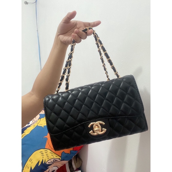 Chanel quilted 2025 sling bag