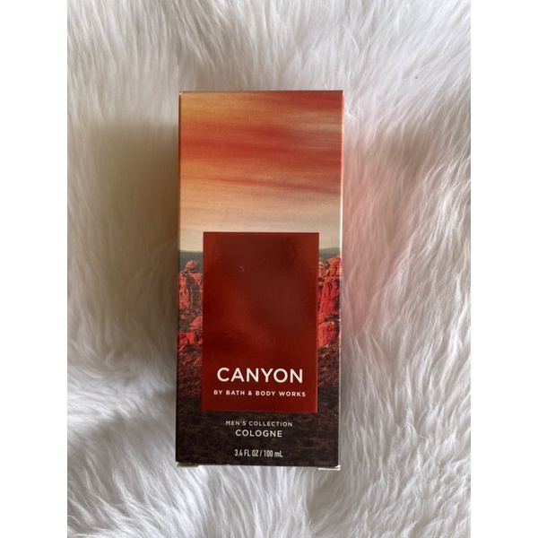 Bath & Body Works CANYON For Men Cologne Spray Men's Collection 3.4 fl