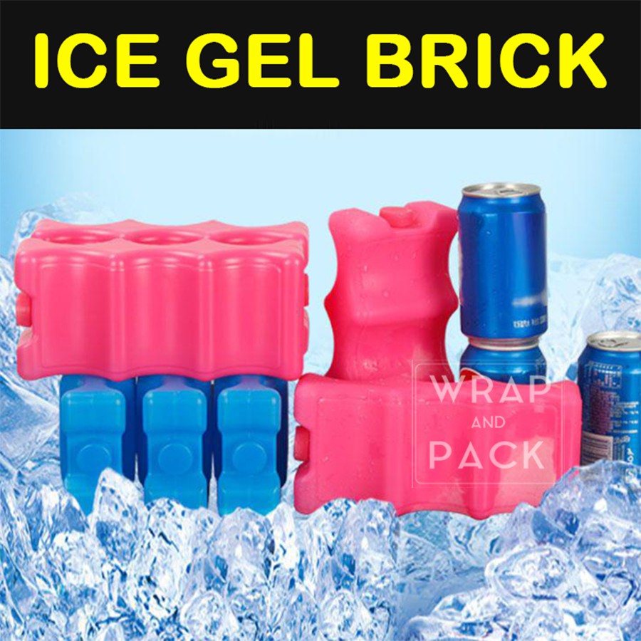 600ml Reusable Ice Packs Brick Breastmilk Storage cooler baby ice pack