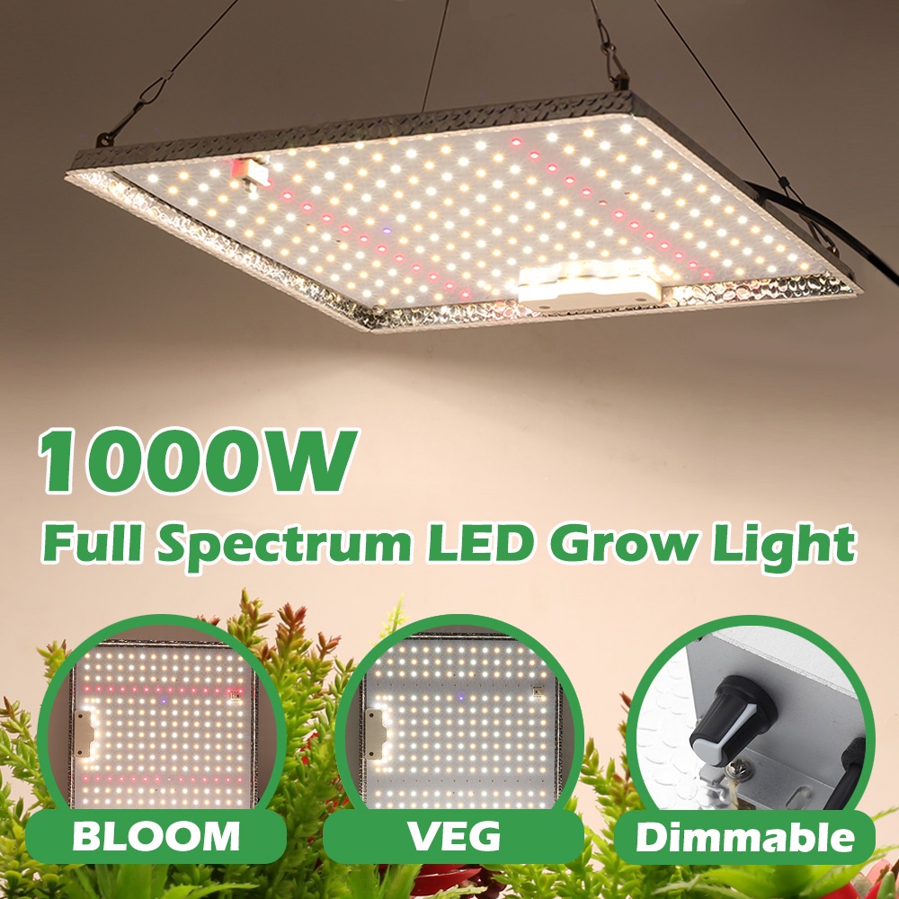 1000W Full Spectrum LED Grow Light Dimmable Phyto Lamp LM281B Quantum
