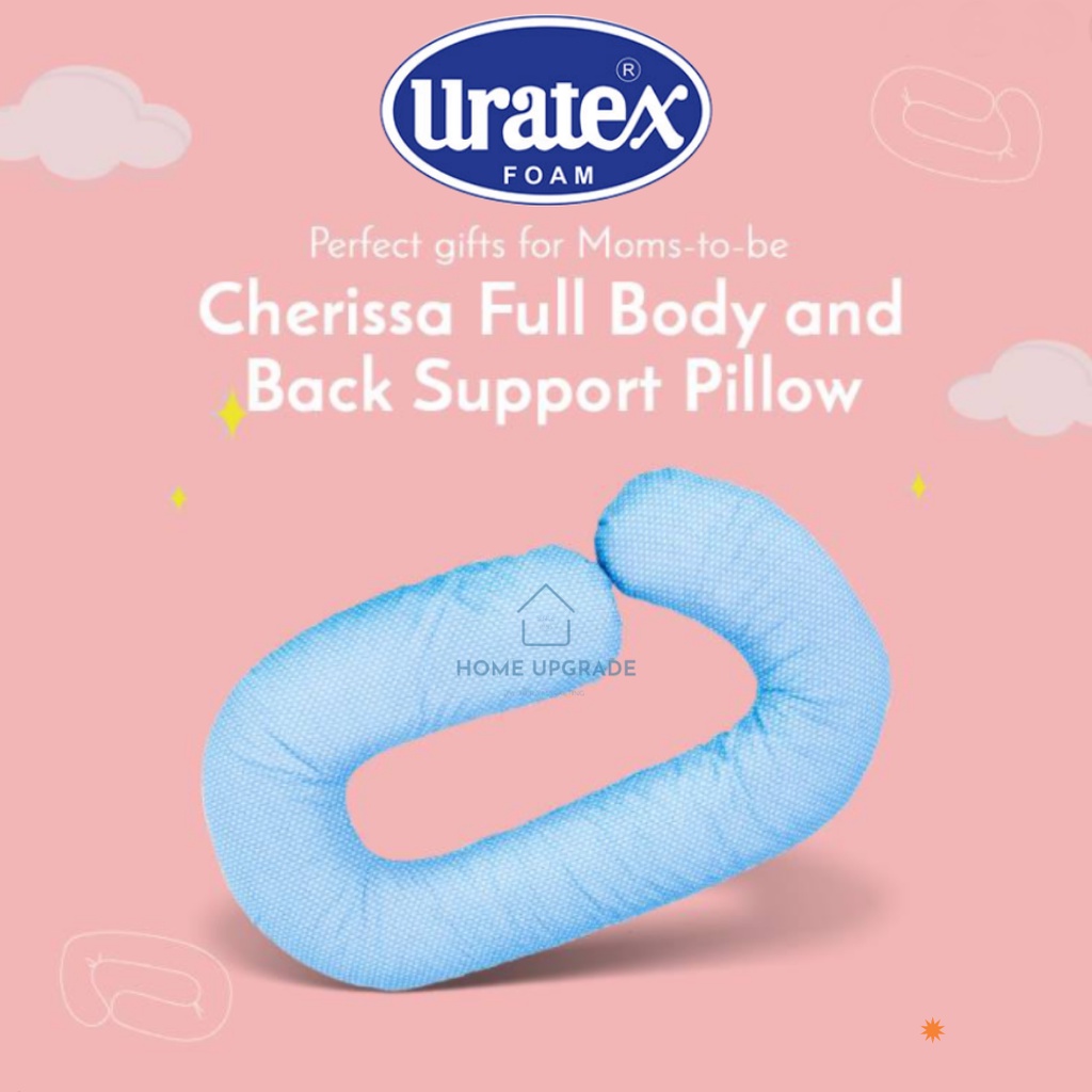 Uratex Cherissa Full Back and Body Support Maternity Pillow