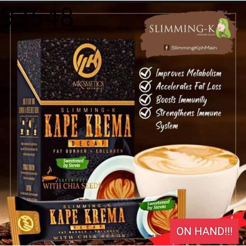 Pampapayat Onhand Slimming K Coffee Plus Collagen By Madam Kilay 100 Authentic Shopee 4094