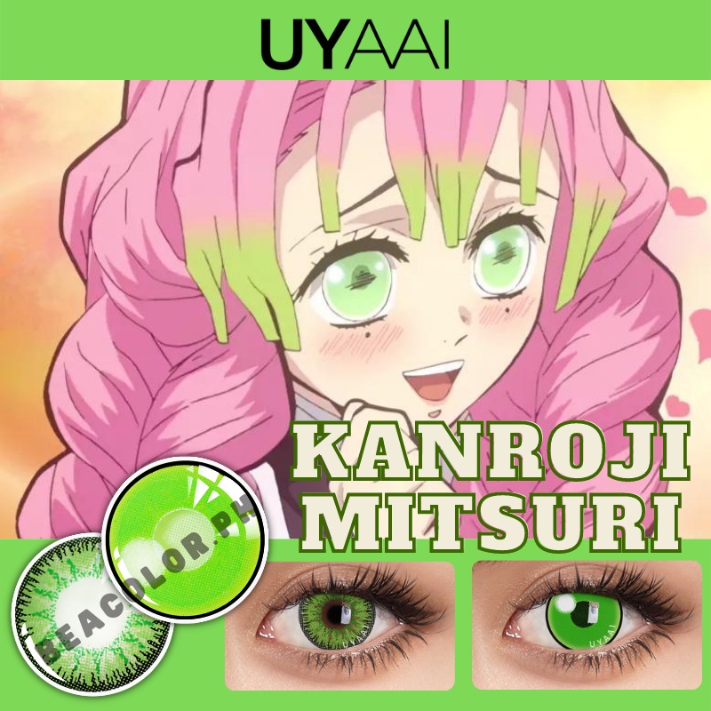 1 Pair Color Contact Lenses For Eyes Anime Makeup Accessories