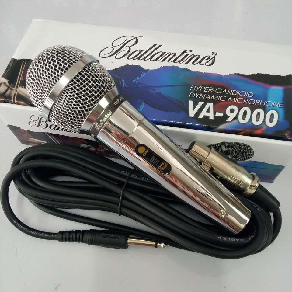 Ballantines VA-9000 Professional Hyper-Cardioid Dynamic Microphone ...