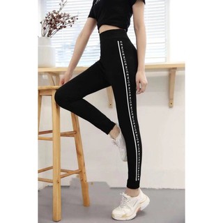 Korean's Fashion Stretchable Cotton Leggings with Print Lining