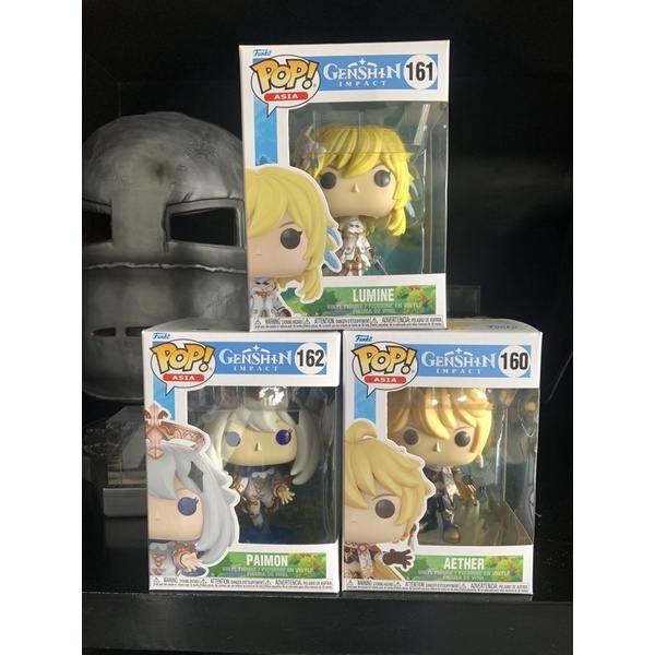 Genshin Impact funko pop Set 160, 161, 162