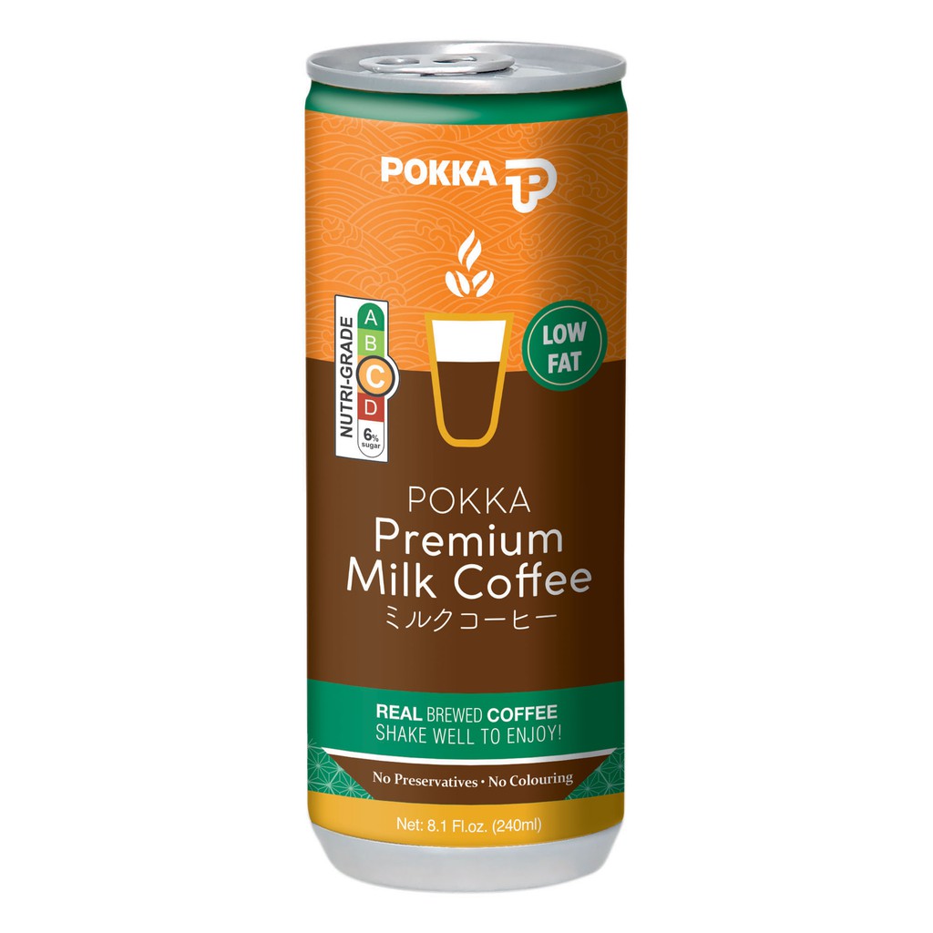 Pokka Premium Milk Coffee Drink 240ml Shopee Philippines