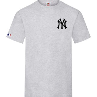 NY Major League Baseball Logo T-Shirt 100% Cotton Gamuza Print