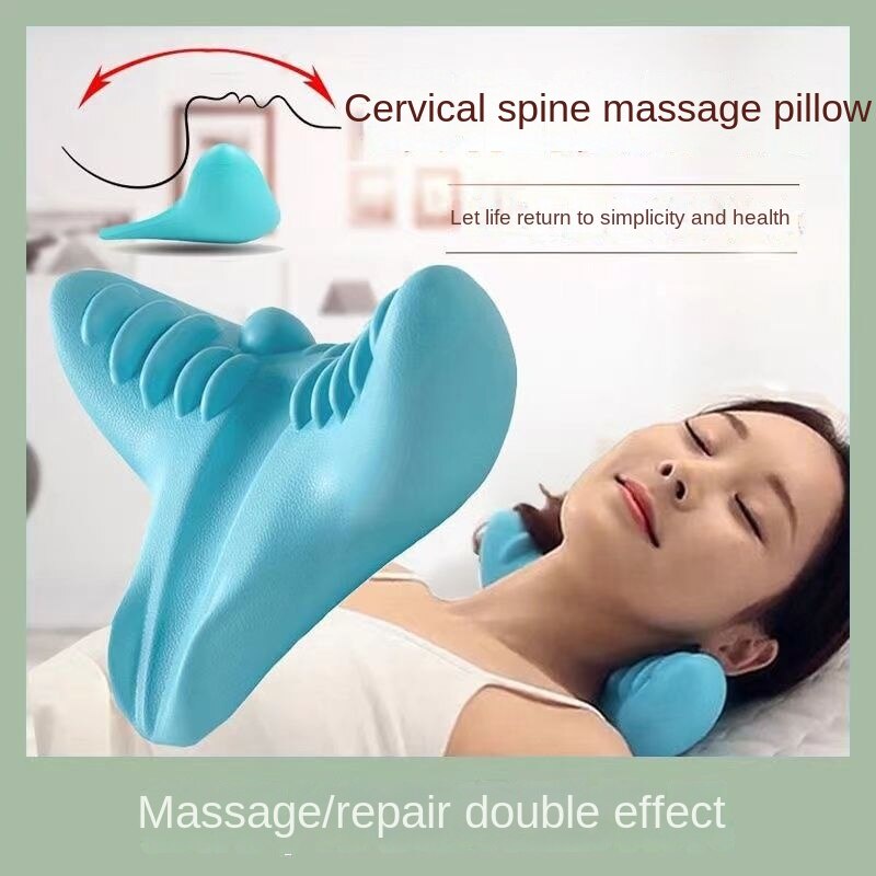 Cervical Pillow Anti-Bow Traction Pillow Special Sleep Helping Pillow ...