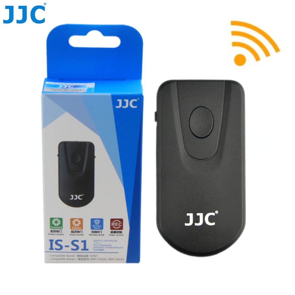 JJC Infrared Wireless Remote Control Shutter Release for Sony A7R IV III II  A7S III II A7 II III A6600 A6500 A6300 A6400 A6000 A9 II A1 NEX-6/5T/5R…, 
