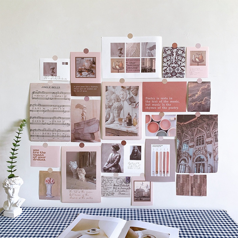 20pcs Ins Postcards DIY Wall Cards Photo Props Home Decor 20pcs ...